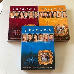 Friends DVDs Complete  Seasons 8,9 & 10 EUC